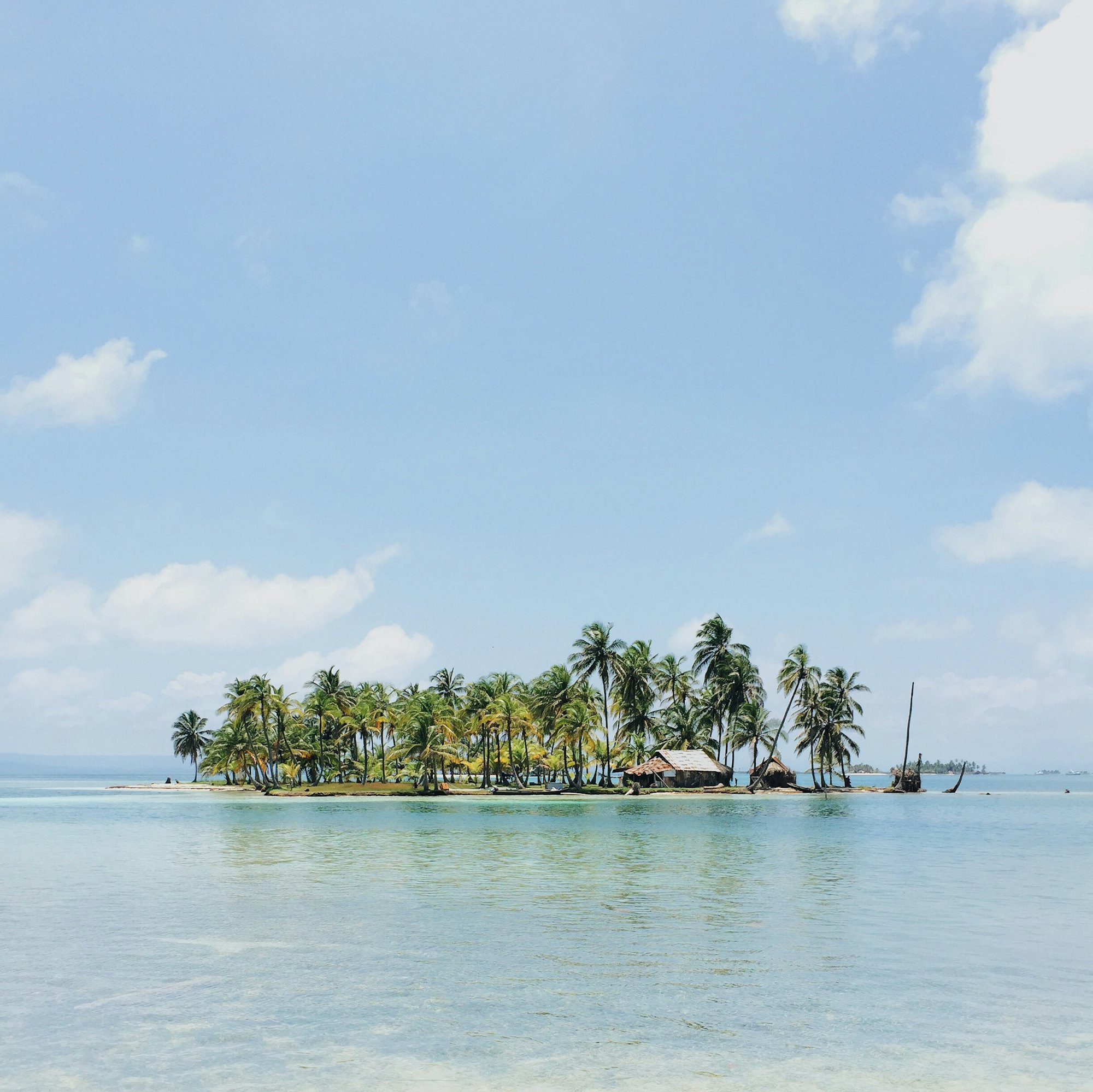An island in Guna Yala, Panama